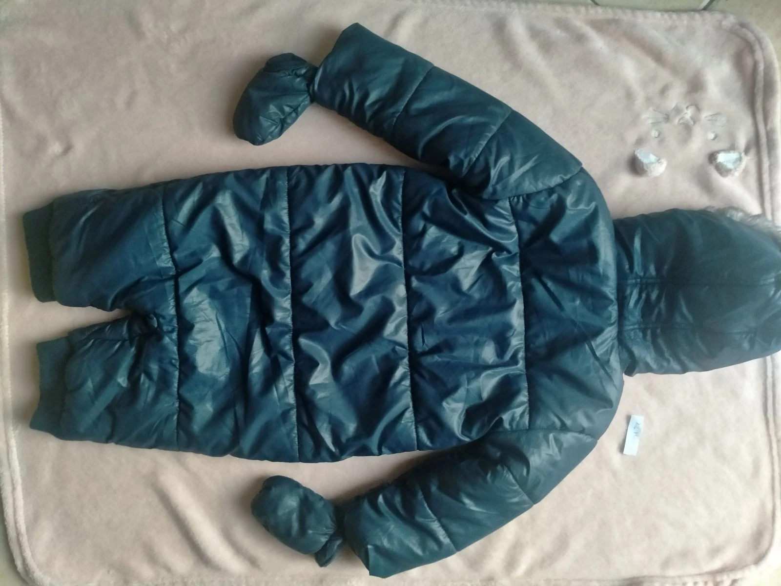 Pilootpak Little Boy 24 maanden marineblauw met capuchon – photo 6